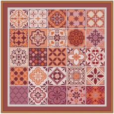 Stickvorlage Orientalische Mosaike