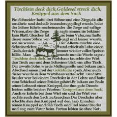 Stickvorlage Tischlein deck dich
