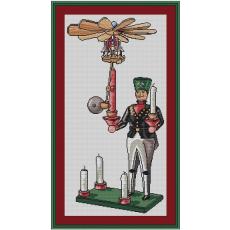 Stickpackung Erzgebirgischer Bergmann