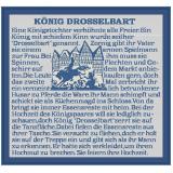 Stickpackung König“Drosselbart“